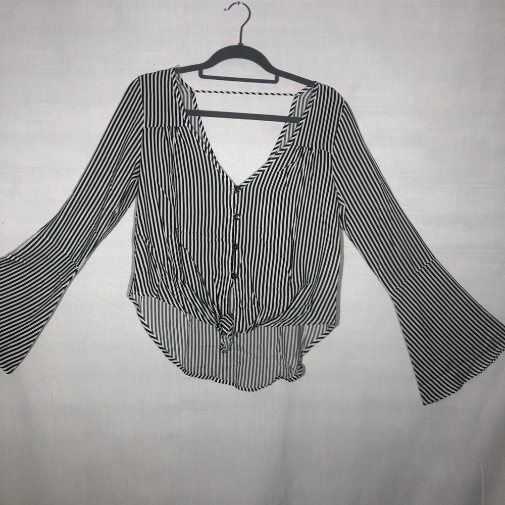 PACSUN Stripped Button Up